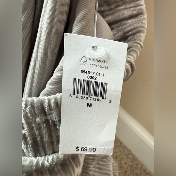 NWT Banana Republic Silver Wide Leg Pants & Top Set - Picture 12 of 12